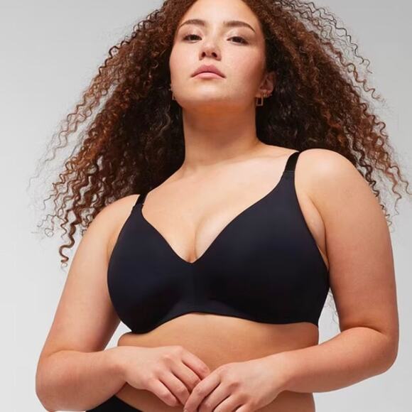 SOMA Vanishing 360 Wireless Black Bra - Picture 1 of 5